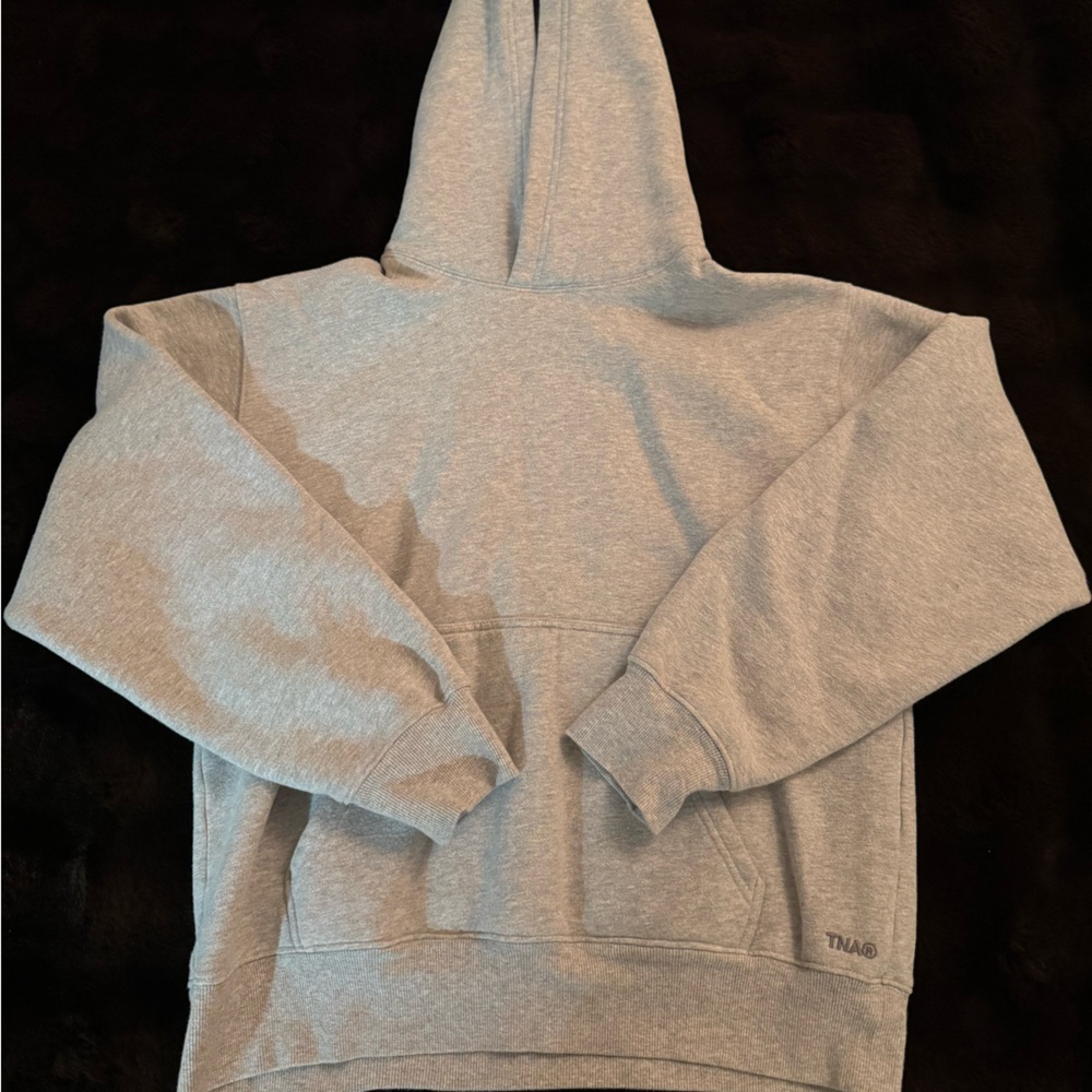 TNA Cozy Fleece Gray Hoodie